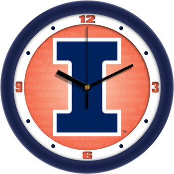 Illinois Fighting Illini - Dimension Team Wall Clock