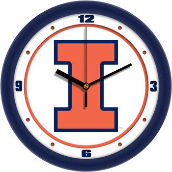 Illinois Fighting Illini - Traditional Team Wall Clock