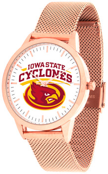 Iowa State Cyclones - Mesh Statement Watch - Rose Band