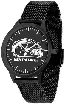 Kent State Golden Flashes - Mesh Statement Watch - Black Band - Black Dial