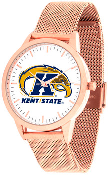 Kent State Golden Flashes - Mesh Statement Watch - Rose Band