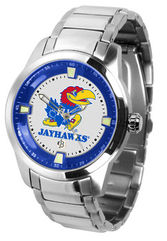 Men's Kansas Jayhawk - Titan Steel Watch