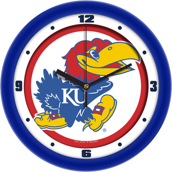 Kansas Jayhawk - Traditional Team Wall Clock