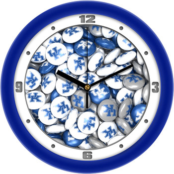 Kentucky Wildcats - Candy Team Wall Clock
