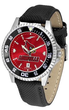 Men's Louisville Cardinals - Competitor AnoChrome - Color Bezel Watch