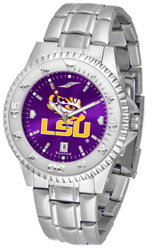 Men's LSU Tigers - Competitor Steel AnoChrome Watch