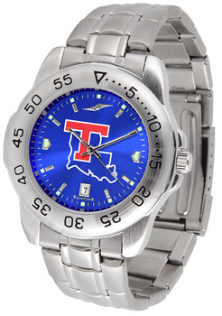 Men's Louisiana Tech Bulldogs - Sport Steel AnoChrome Watch