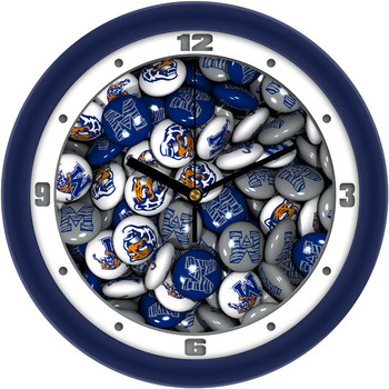 Memphis Tigers - Candy Team Wall Clock