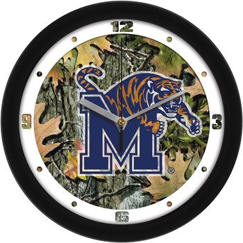 Memphis Tigers - Camo Team Wall Clock