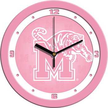 Memphis Tigers - Pink Team Wall Clock