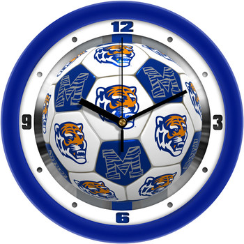 Memphis Tigers- Soccer Team Wall Clock