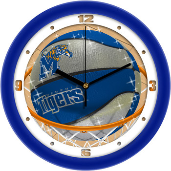 Memphis Tigers - Slam Dunk Team Wall Clock