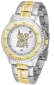 Men's Naval Academy Midshipmen - Competitor Two - Tone Watch