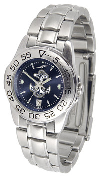 Ladies' Naval Academy Midshipmen - Sport Steel AnoChrome Watch