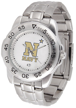 Men's Naval Academy Midshipmen - Sport Steel Watch