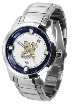 Men's Naval Academy Midshipmen - Titan Steel Watch