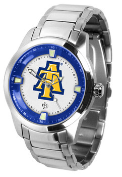 Men's North Carolina A&T Aggies - Titan Steel Watch