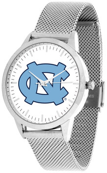 North Carolina - University Of - Mesh Statement Watch - Silver Band