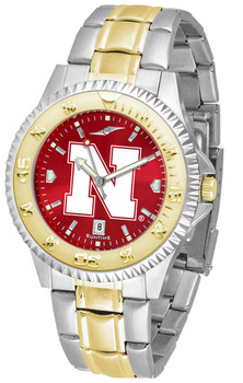 Men's Nebraska Cornhuskers - Competitor Two - Tone AnoChrome Watch