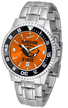 Men's Oregon State Beavers - Competitor Steel AnoChrome - Color Bezel Watch