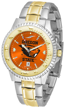 Men's Oregon State Beavers - Competitor Two - Tone AnoChrome Watch