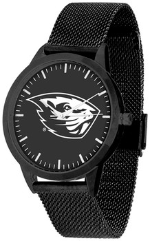 Oregon State Beavers - Mesh Statement Watch - Black Band - Black Dial