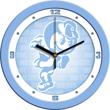 Ohio State Buckeyes - Baby Blue Team Wall Clock