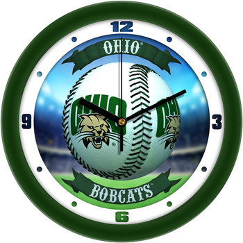 Ohio University Bobcats - Home Run Team Wall Clock