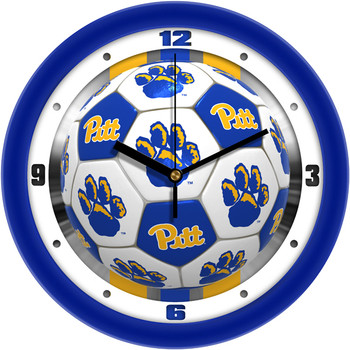 Pittsburgh Panthers- Soccer Team Wall Clock