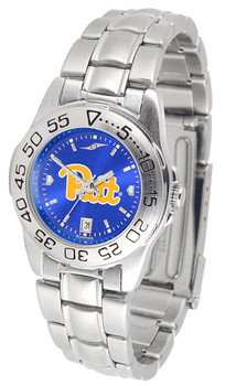 Ladies' Pittsburgh Panthers - Sport Steel AnoChrome Watch