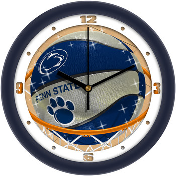 Penn State Nittany Lions - Slam Dunk Team Wall Clock