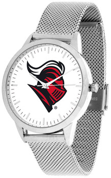 Rutgers Scarlet Knights - Mesh Statement Watch - Silver Band