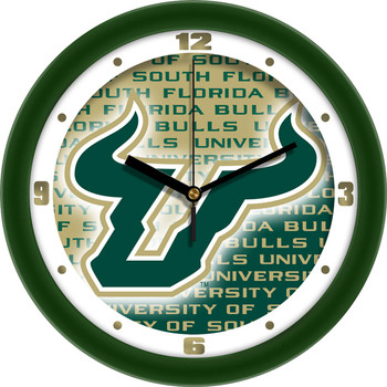 South Florida Bulls - Dimension Team Wall Clock