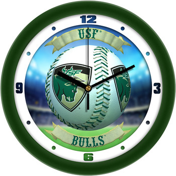 South Florida Bulls - Home Run Team Wall Clock