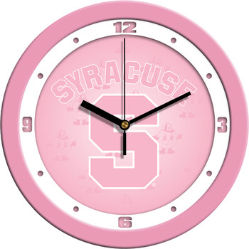 Syracuse Orange - Pink Team Wall Clock