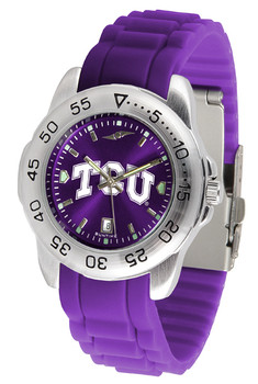 Men's Texas Christian Horned Frogs - Sport AC AnoChrome Watch