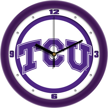 Texas Christian Horned Frogs - Traditional Team Wall Clock