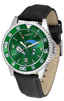 Men's Tulane University Green Wave - Competitor AnoChrome - Color Bezel Watch