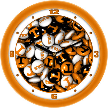 Tennessee Volunteers - Candy Team Wall Clock