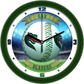 Alabama - UAB Blazers - Home Run Team Wall Clock