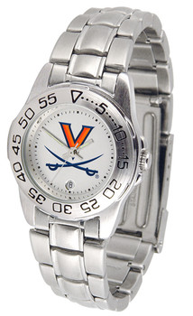 Ladies' Virginia Cavaliers - Sport Steel Watch