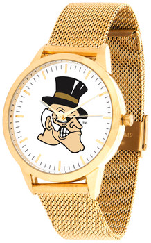 Wake Forest Demon Deacons - Mesh Statement Watch - Gold Band