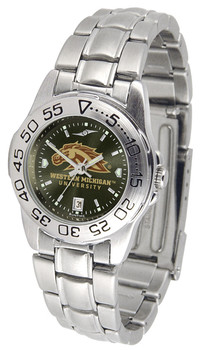 Ladies' Western Michigan Broncos - Sport Steel AnoChrome Watch