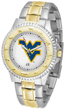 Men's West Virginia Mountaineers - Competitor Two - Tone Watch