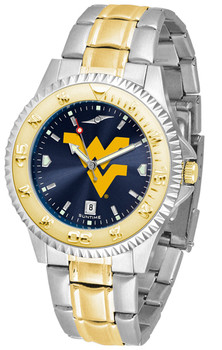 Men's West Virginia Mountaineers - Competitor Two - Tone AnoChrome Watch