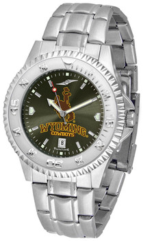 Men's Wyoming Cowboys - Competitor Steel AnoChrome Watch