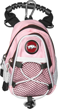 Arkansas Razorbacks - Mini Day Pack  -  Pink