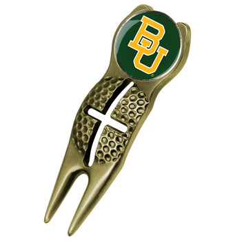 Baylor Bears - Crosshairs Divot Tool  -  Gold