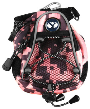 Brigham Young Univ. Cougars - Mini Day Pack  -  Pink Digi Camo