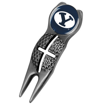 Brigham Young Univ. Cougars - Crosshairs Divot Tool  -  Black